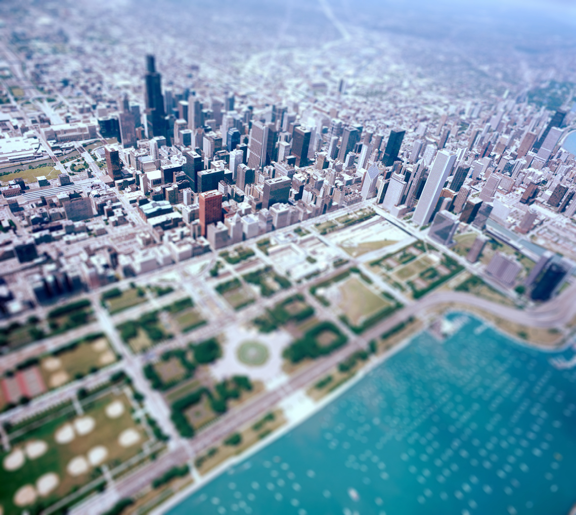 Photo of the Chicago skyline.